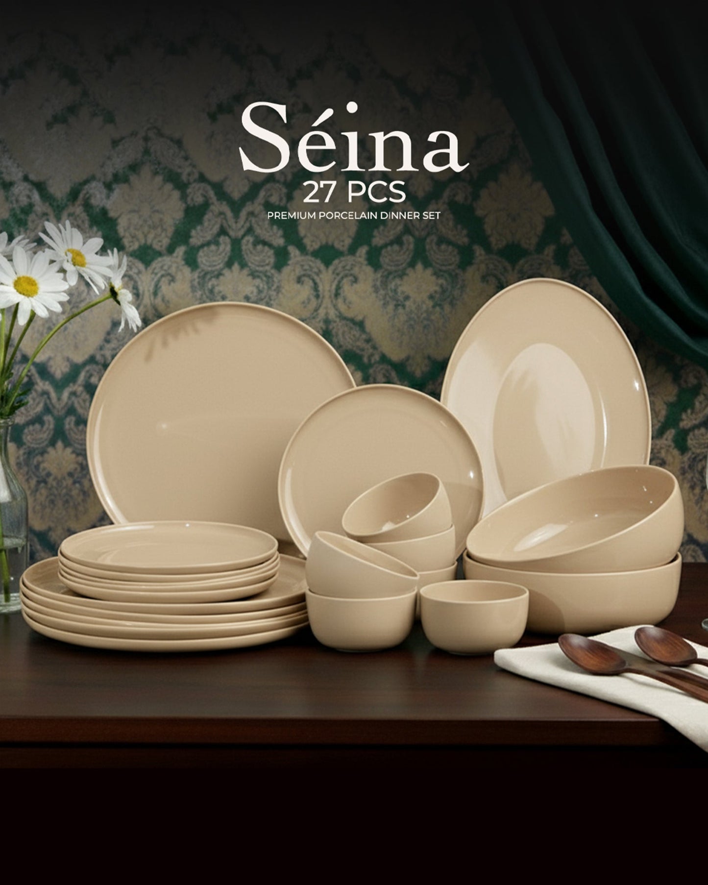 Seina Dinner Set Plates