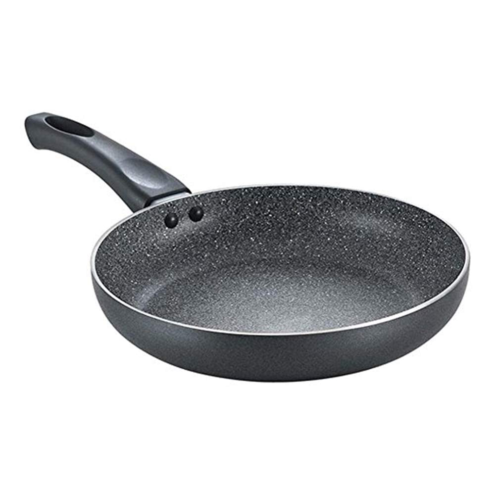 Prestige Svachh Nakshatra Plus Hard Anodised 3 Litre Pressure Handi Omega Deluxe Granite Fry Pan, 240mm, Black (36305)