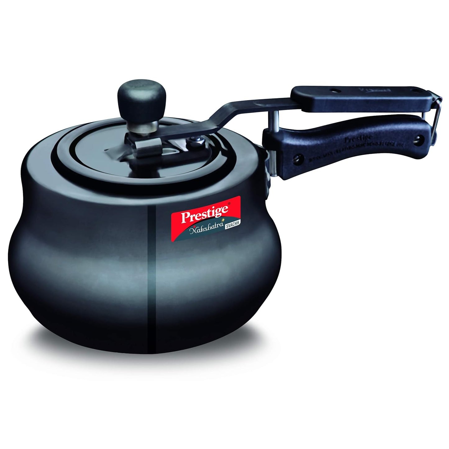 Prestige Svachh Nakshatra Plus Hard Anodised 3 Litre Pressure Handi Omega Deluxe Granite Fry Pan, 240mm, Black (36305)