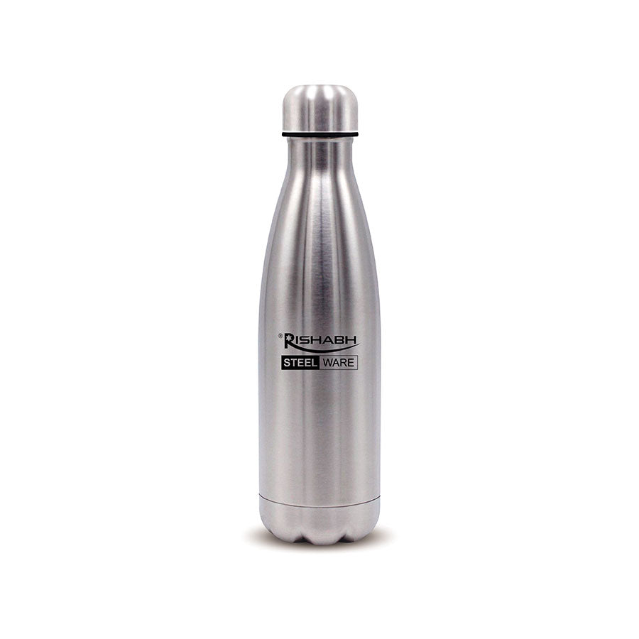 Rishabh Chrome Carry With Pouch Water Bottle