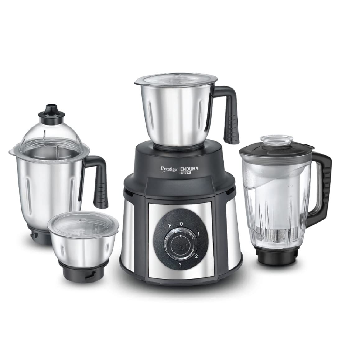 Prestige Endura 1000W Mixer Grinder (4 Jars)