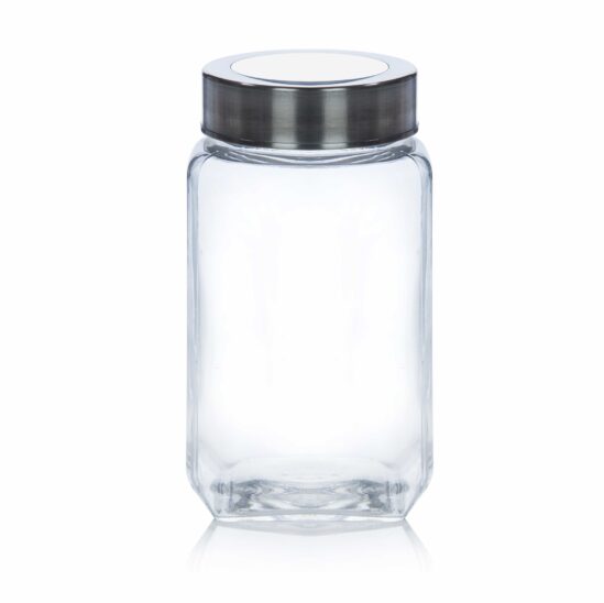 Yera KSM Square Jar With Steel Lid