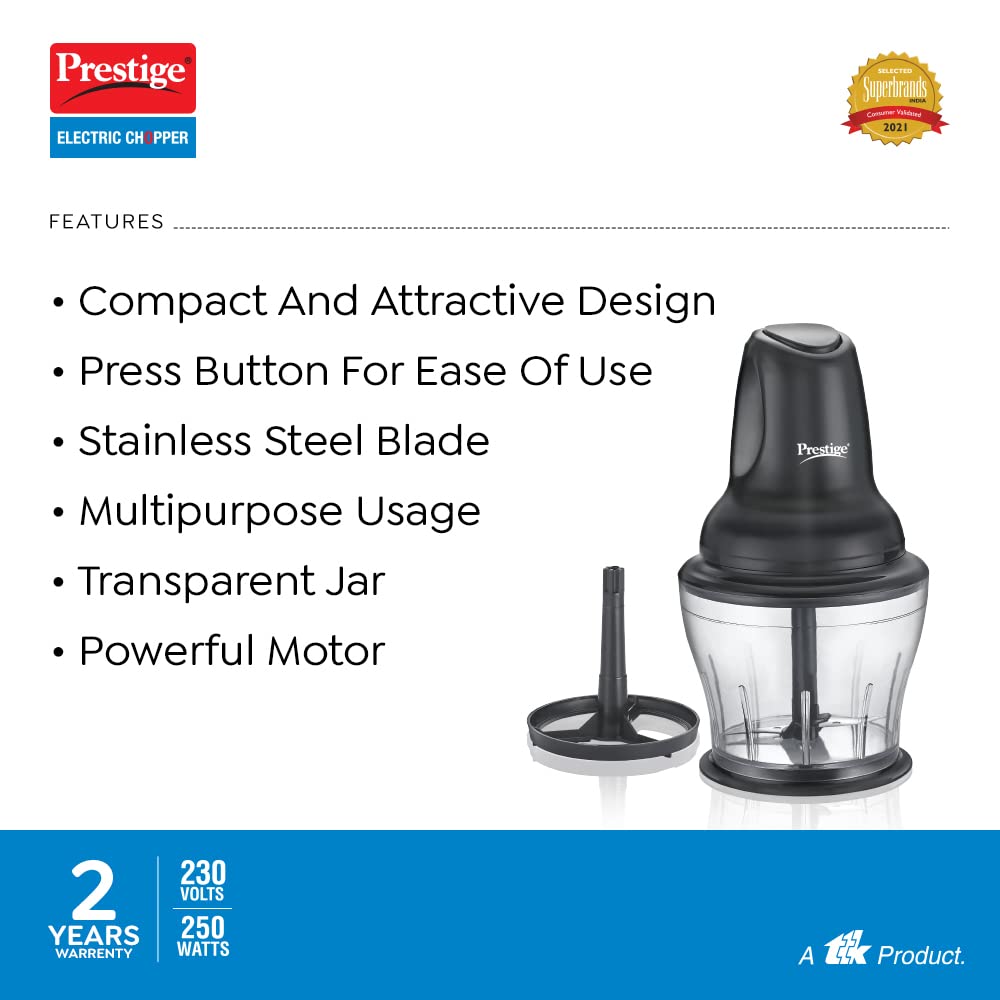 Prestige Electric Chopper PEC 4.0 250W