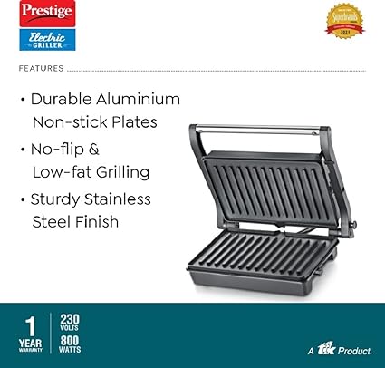 Prestige Electric Griller PEG 5.0 800W