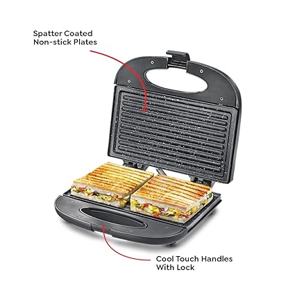 Prestige Sandwich Toaster PGFSP - Spatter Coated