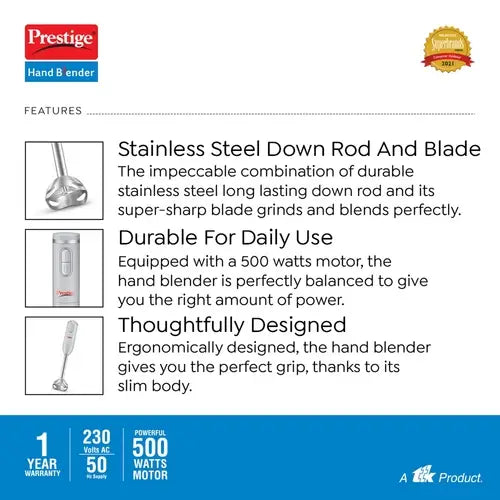 Prestige Hand Blender PHB 12.0 300W