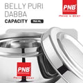 Belly Puri Dabba - Containers