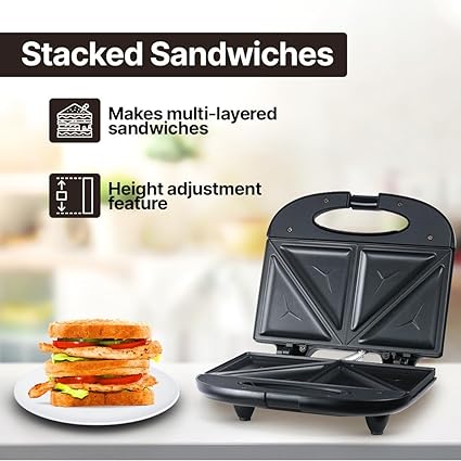 Prestige Sandwich Toaster PSMFB 800 W with sandwich plates
