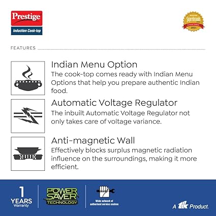 Prestige RIO - 1200W Induction Cooktop