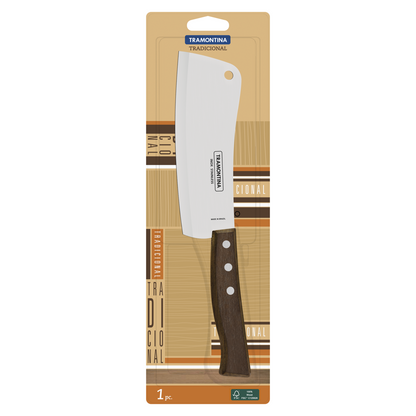 Tramontina Tradicional Cleaver Knife 15 cm/ 6in - Wood