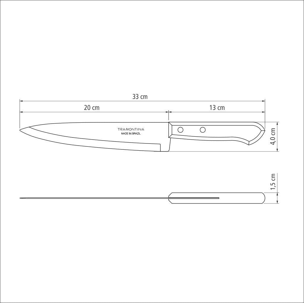 Tramontina Dynamic Fish and Kitchen Knife