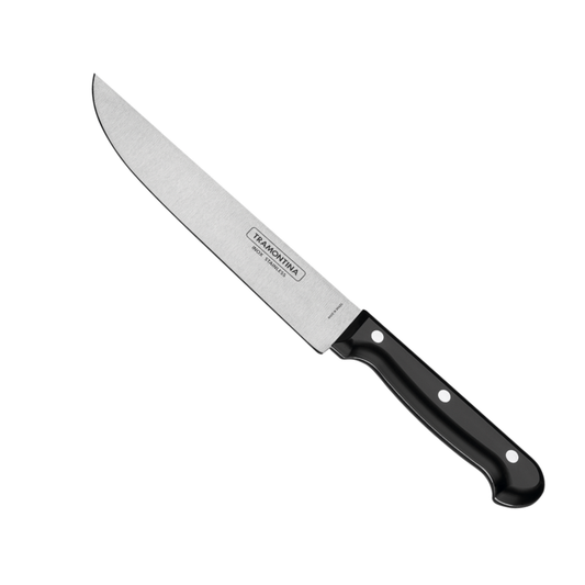 Tramontina Ultracorte 6" Antimicrobial Stainless Steel Kitchen Knife - Polypropylene Handle (Black)