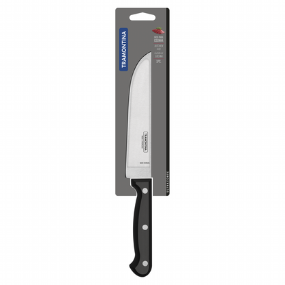 Tramontina Ultracorte 6" Antimicrobial Stainless Steel Kitchen Knife - Polypropylene Handle (Black)
