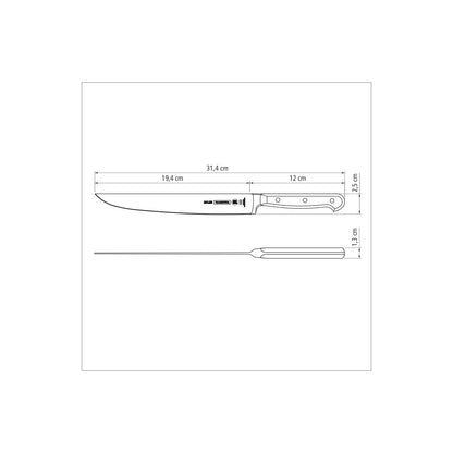 Tramontina Century Kitchen Knife 20 cm/ 8in - Black