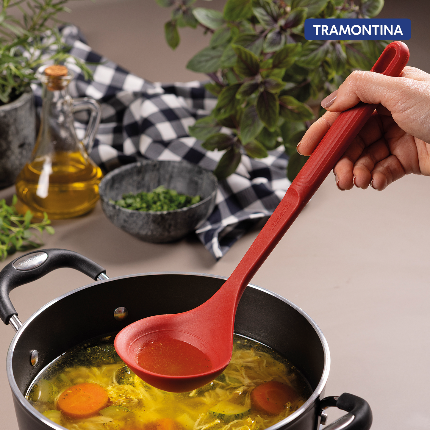 Tramontina Softta Silicone Ladle