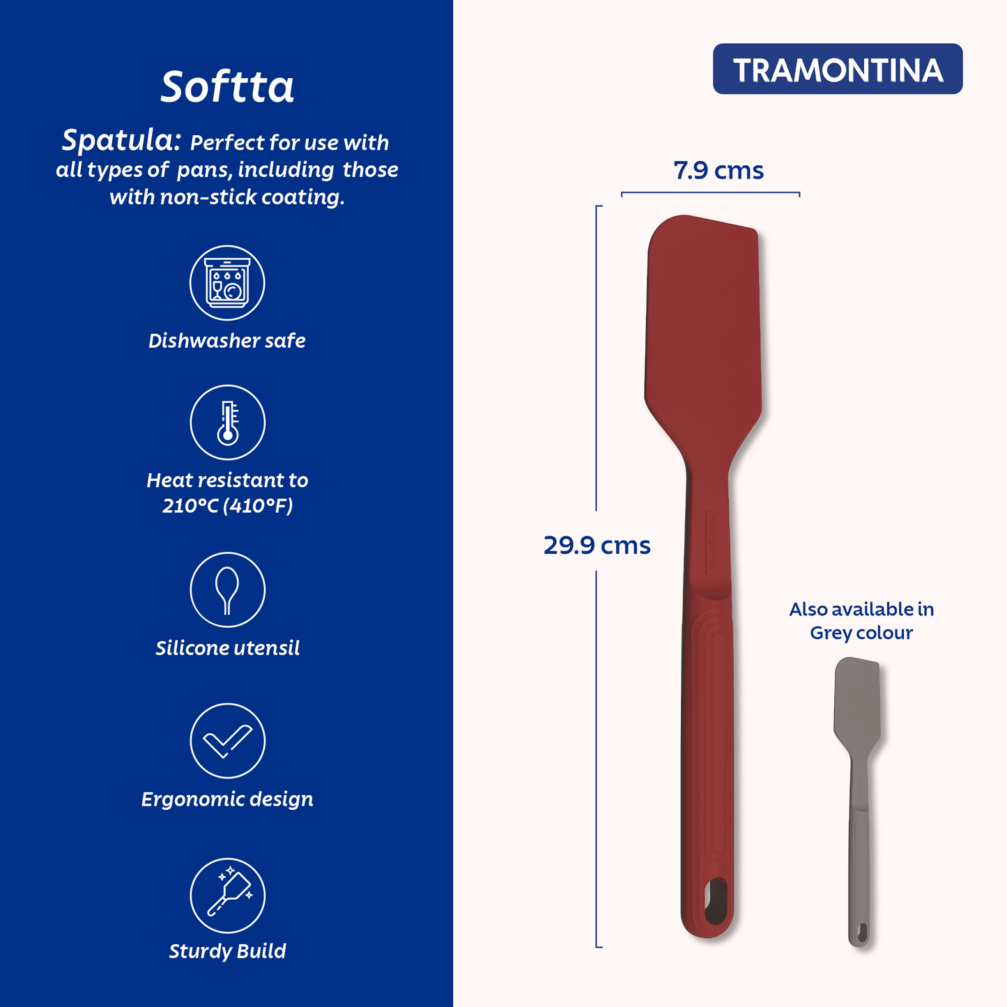 Tramontina Softta Silicone Spatula