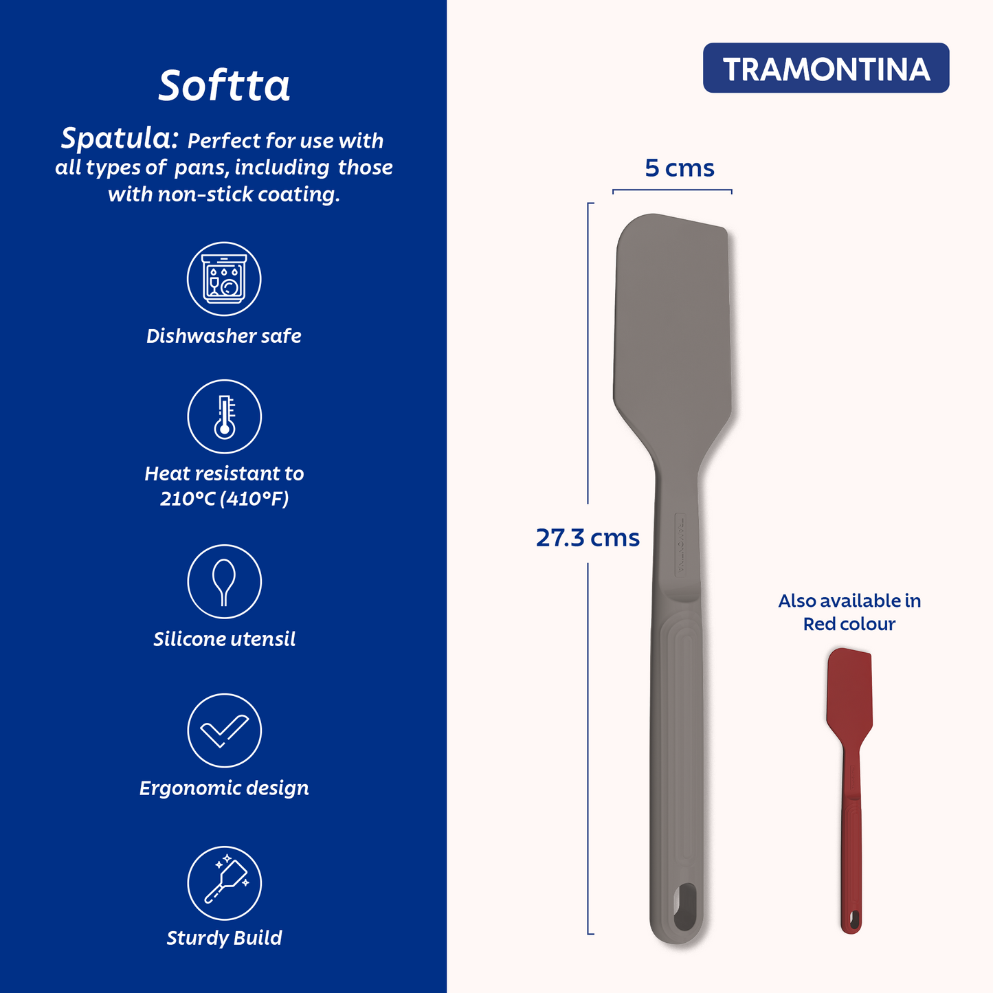 Tramontina Softta Silicone Spatula