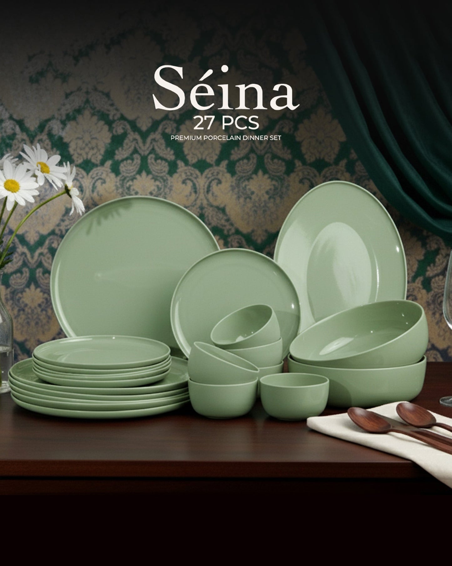 Seina Dinner Set Close Up