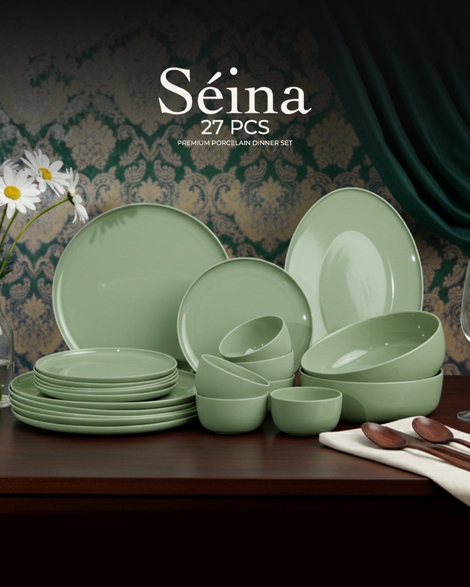 Seina Dinner Set Close Up