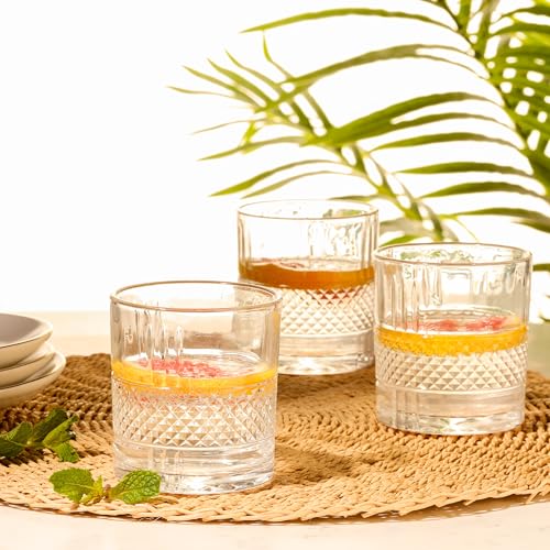 CELLO Brilliant Whiskey Rocks Glass Set of 6 – 325ml