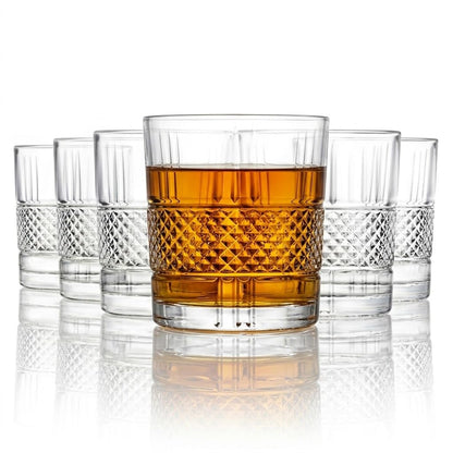 CELLO Brilliant Whiskey Rocks Glass Set of 6 – 215ml