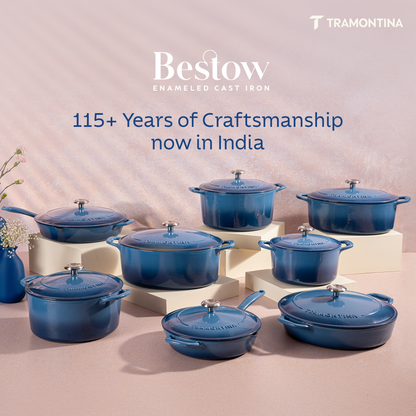 Tramontina Bestow Enameled Cast Iron Oval Dutch Oven
