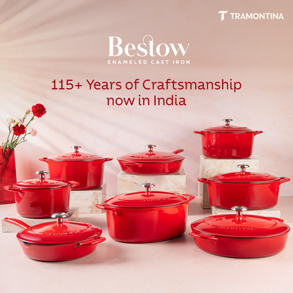 Tramontina Bestow Enameled Cast Iron Oval Dutch Oven