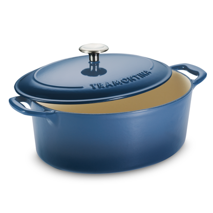 Tramontina Bestow Enameled Cast Iron Oval Dutch Oven
