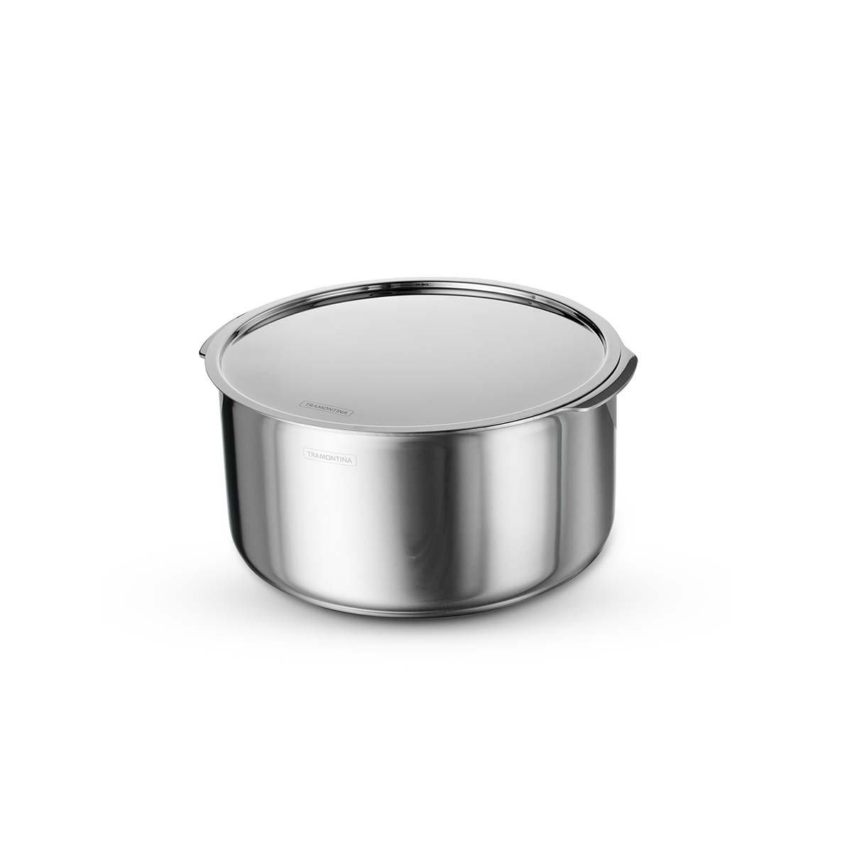 Tramontina Aeion 16cm Stainless Steel Tri-Ply Tope with SS Lid - 1.6L