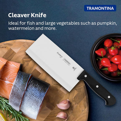 Tramontina Century Stainless Steel Cleaver Knife 7"