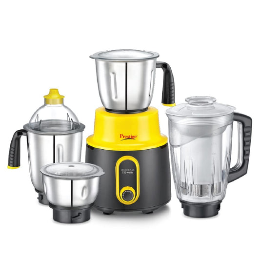 Prestige Delight Plus - 750W Mixer Grinder (4 Jars)