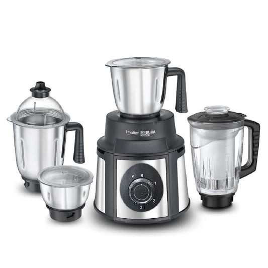 Prestige Endura 1000W Mixer Grinder (4 Jars)