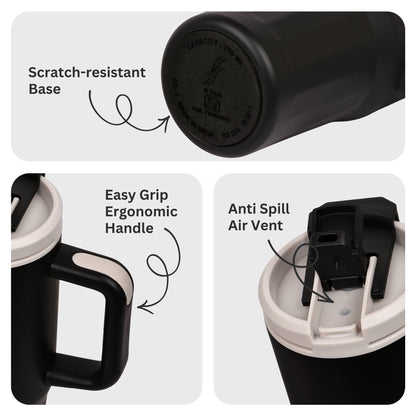 FLAIR Vogue 750ml Tumbler - Black 4