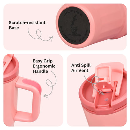FLAIR Vogue 750ml Tumbler - Pink 4