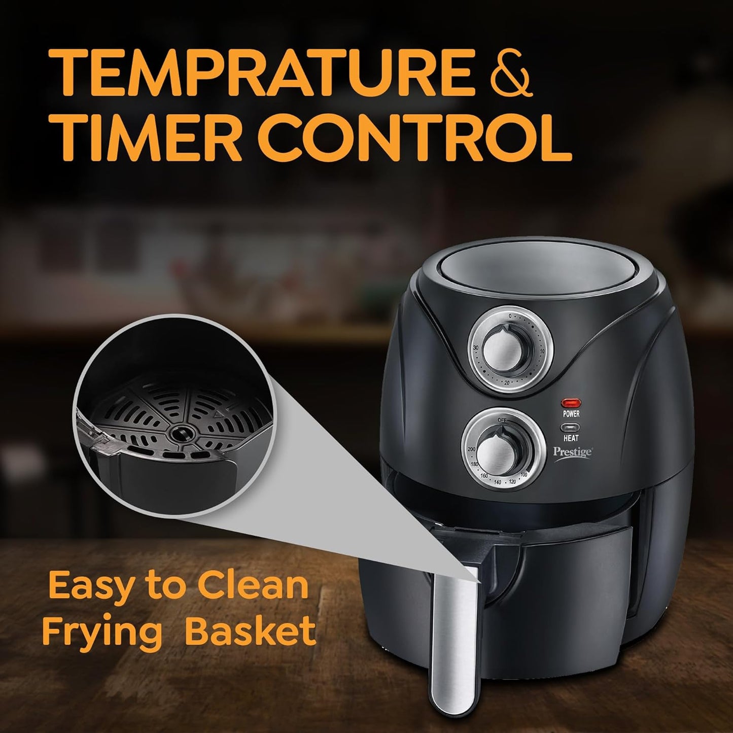 Prestige Electric Air Fryer PAF 6.0 1200W