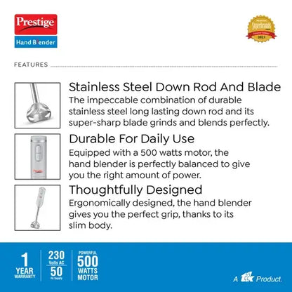 Prestige Hand Blender PHB 12.0 300W