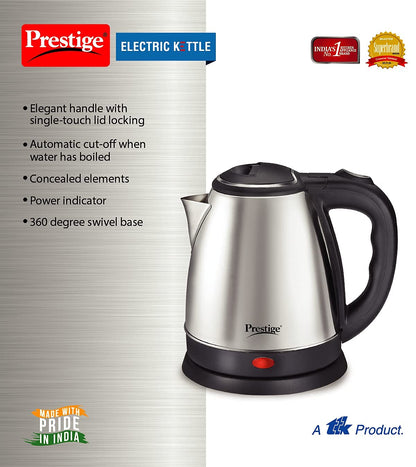 Prestige Electric Kettle PKOSS 1.5 Ltr 1500W
