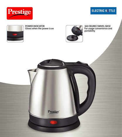 Prestige Electric Kettle PKOSS 1.5 Ltr 1500W