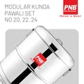 Modular Kunda Pawali Set - Storage