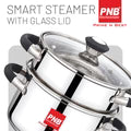Smart Steamer with Glass Lid - Utility Products