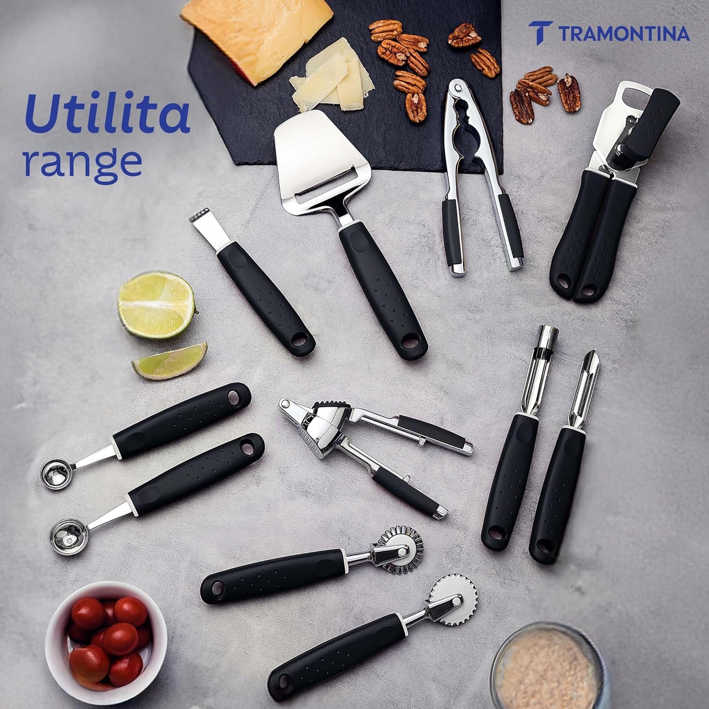 Tramontina Utilitá Stainless Steel Potato Peeler