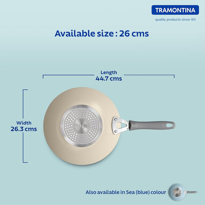 Tramontina Velo Forged Concave Tawa 26 cm - Sand