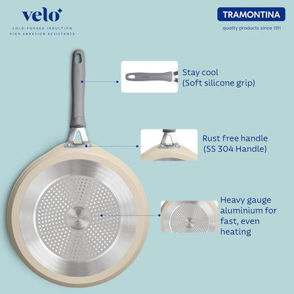 Tramontina Velo Forged Dosa Tawa 28 cm - Sand