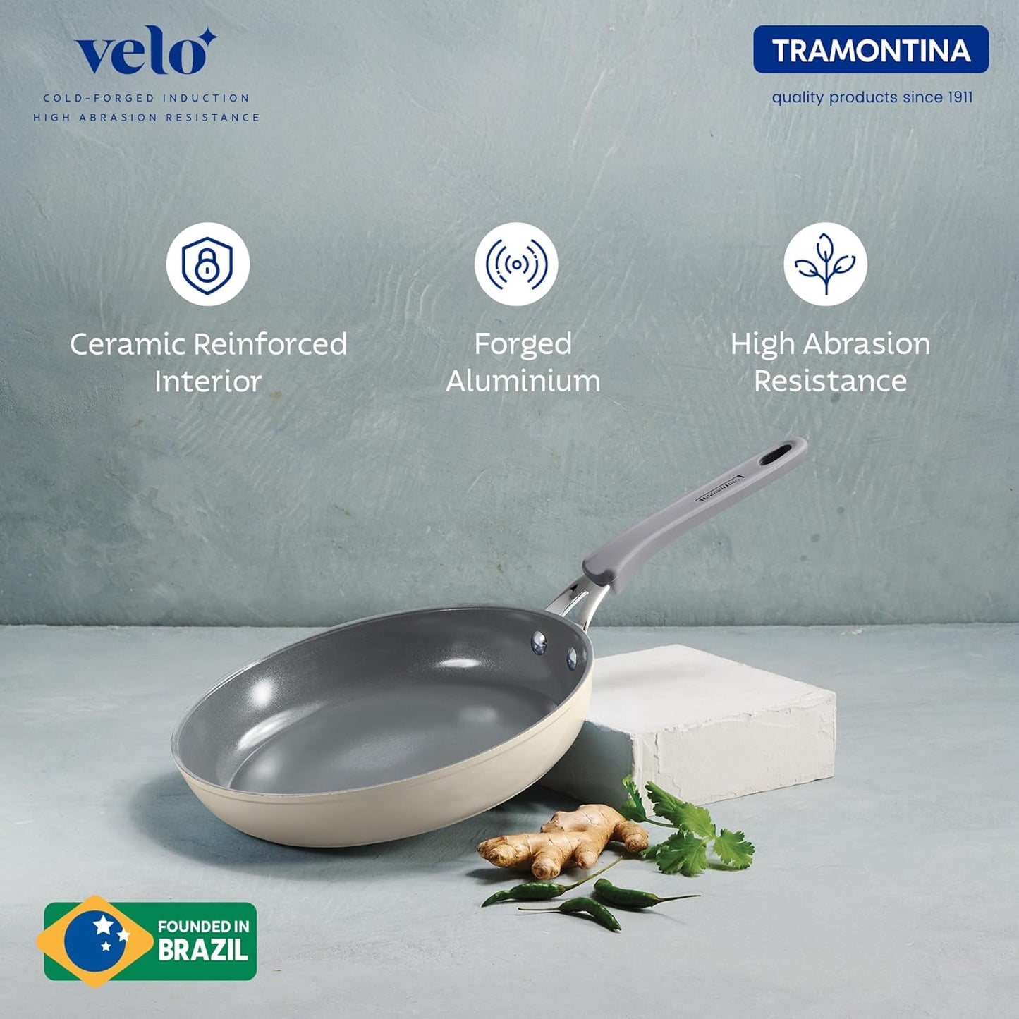 Tramontina Velo Forged Fry Pan 20 cm - Sand