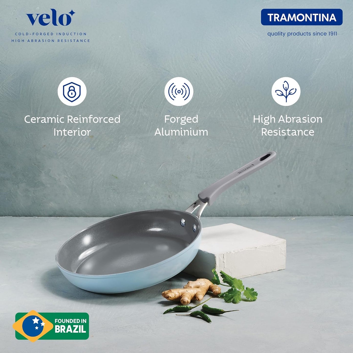 Tramontina Velo Forged Fry Pan 20 cm - Sea