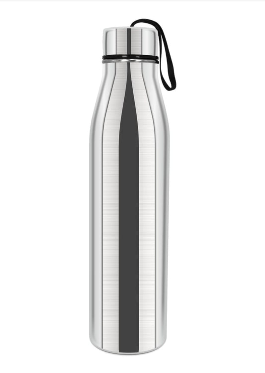 KEMP DELIZIO COLA Edition Stainless Steel Fridge Water Bottle 1000 ML | 1 L | Single Walled | Office | Gym | Travelling | Leak Proof LID | ECO Friendly | BPA Free | for Adult, Kids