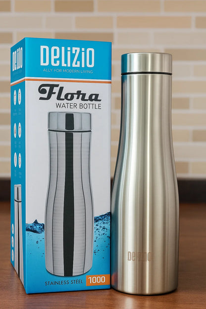 Delizio Flora Stainless Steel Water Bottle