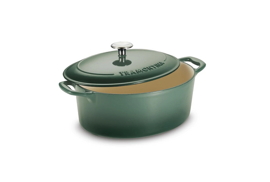 Tramontina Bestow Enameled Cast Iron Oval Dutch Oven